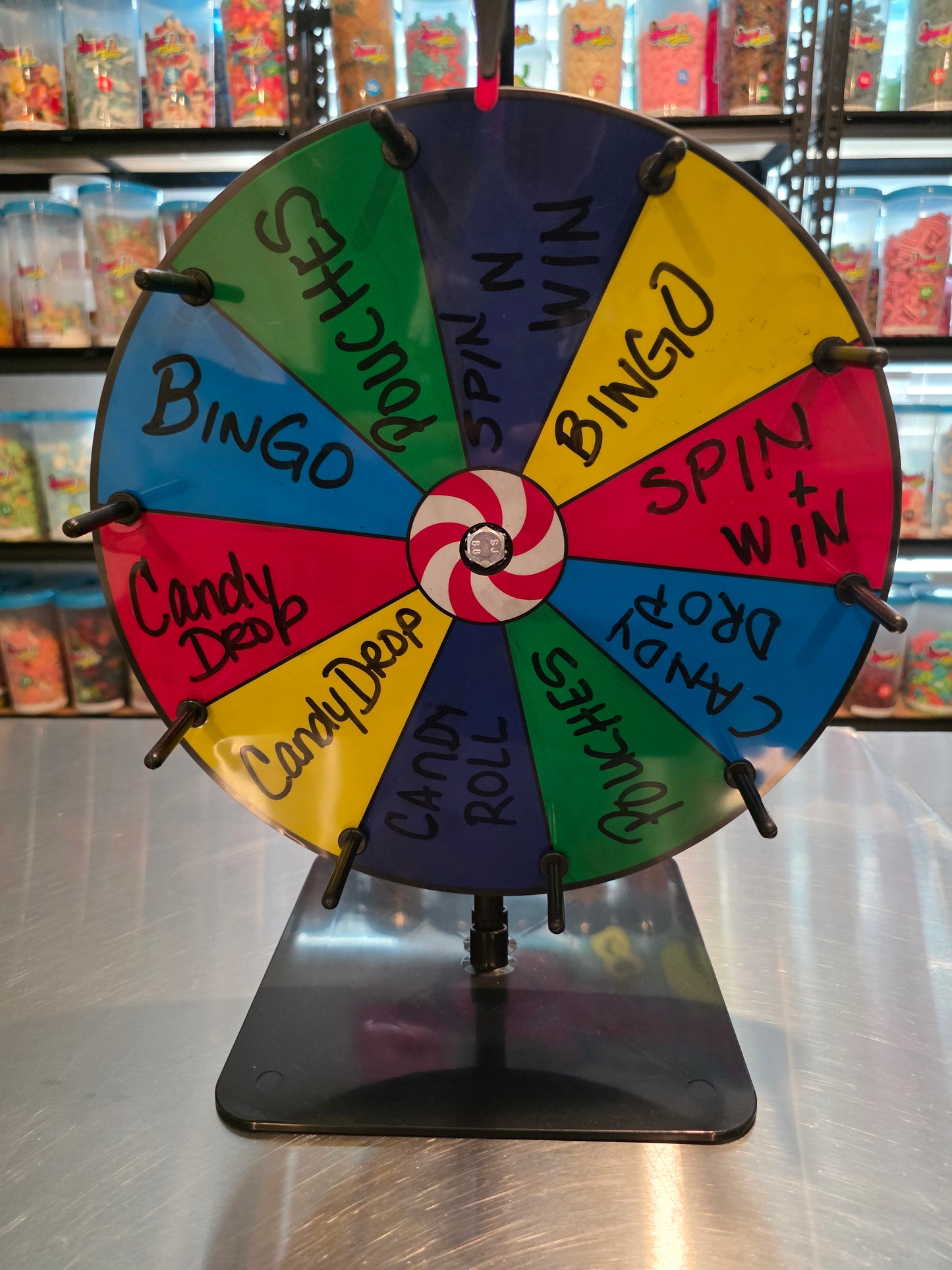 Games - Candy Roll, Candy Drop, Spin&Win Bingo, Mega Wheel,