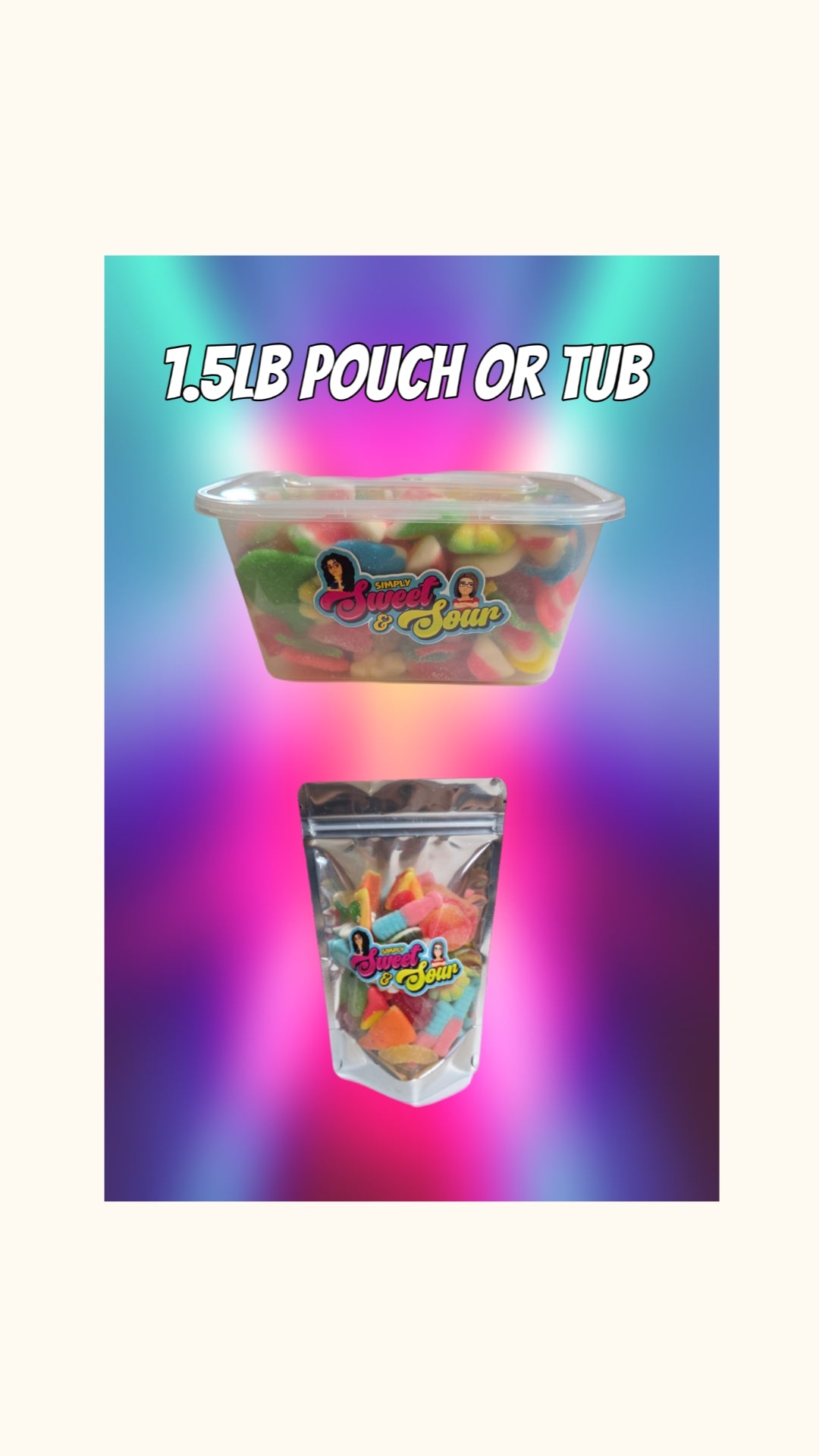 .  🍬 1.5 lb Simply Sweet & Sour – Snack Quest Starter Pack